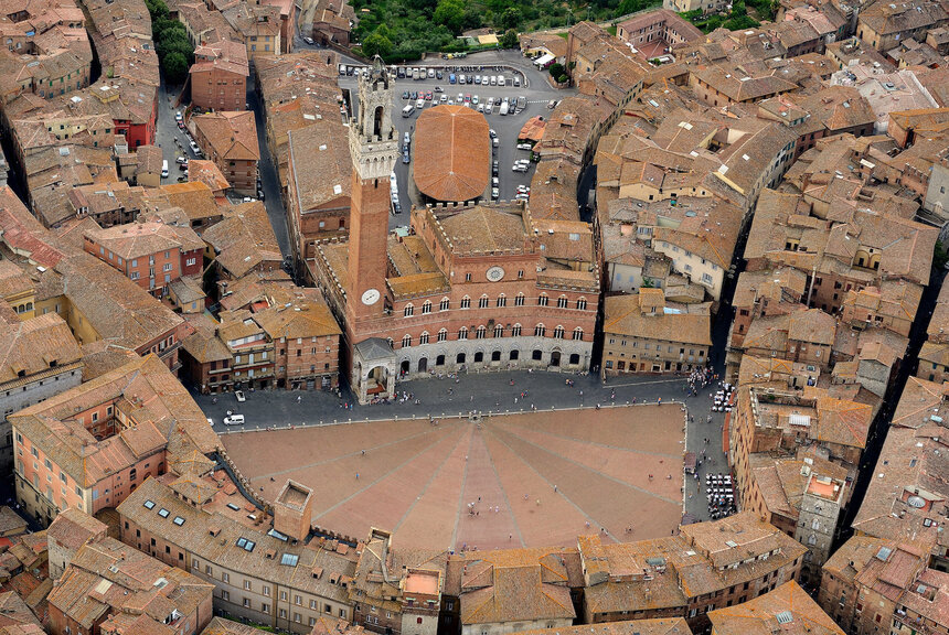 Dóm na Piazza del Duomo Siena