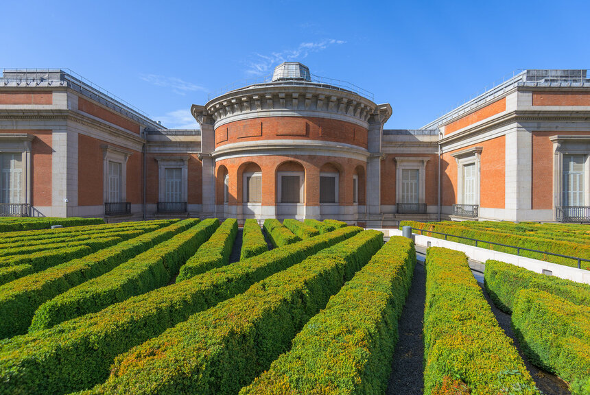 Museum Prado záhrady Madrid
